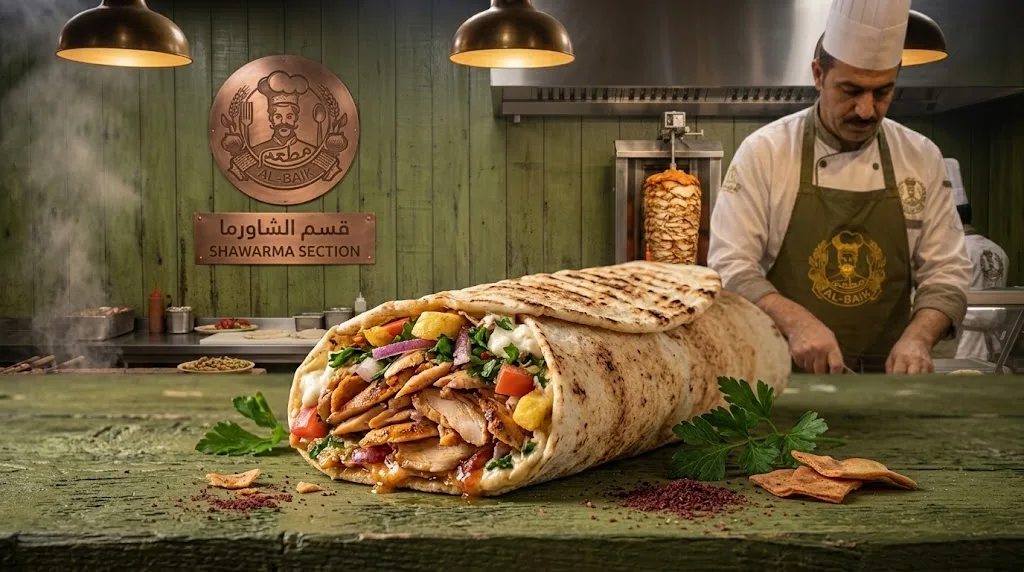 شاورما لحم (صغير)