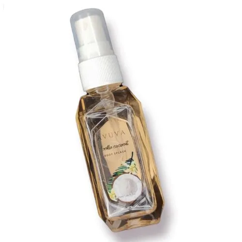 أفوفا معطر للجسم برائحة فانيلا & جوز الهند 55 مل - Avuva Body Splash Vanilla And Coconut 55 Ml