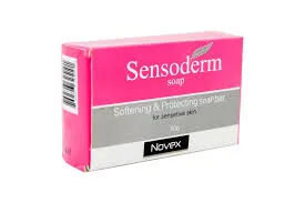سنسوديرم صابونة لتنعيم وحماية البشرة الحساسة 80 جم - sensoderm soap softing