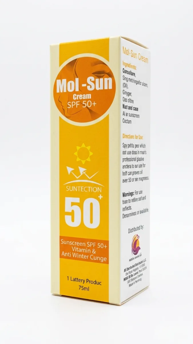 مول-صن +SPF 50 كريم واقي شمس مضاد للتجاعيد 75 مل