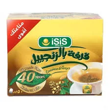 ايزيس زنجبيل و قرفة 12 كيس