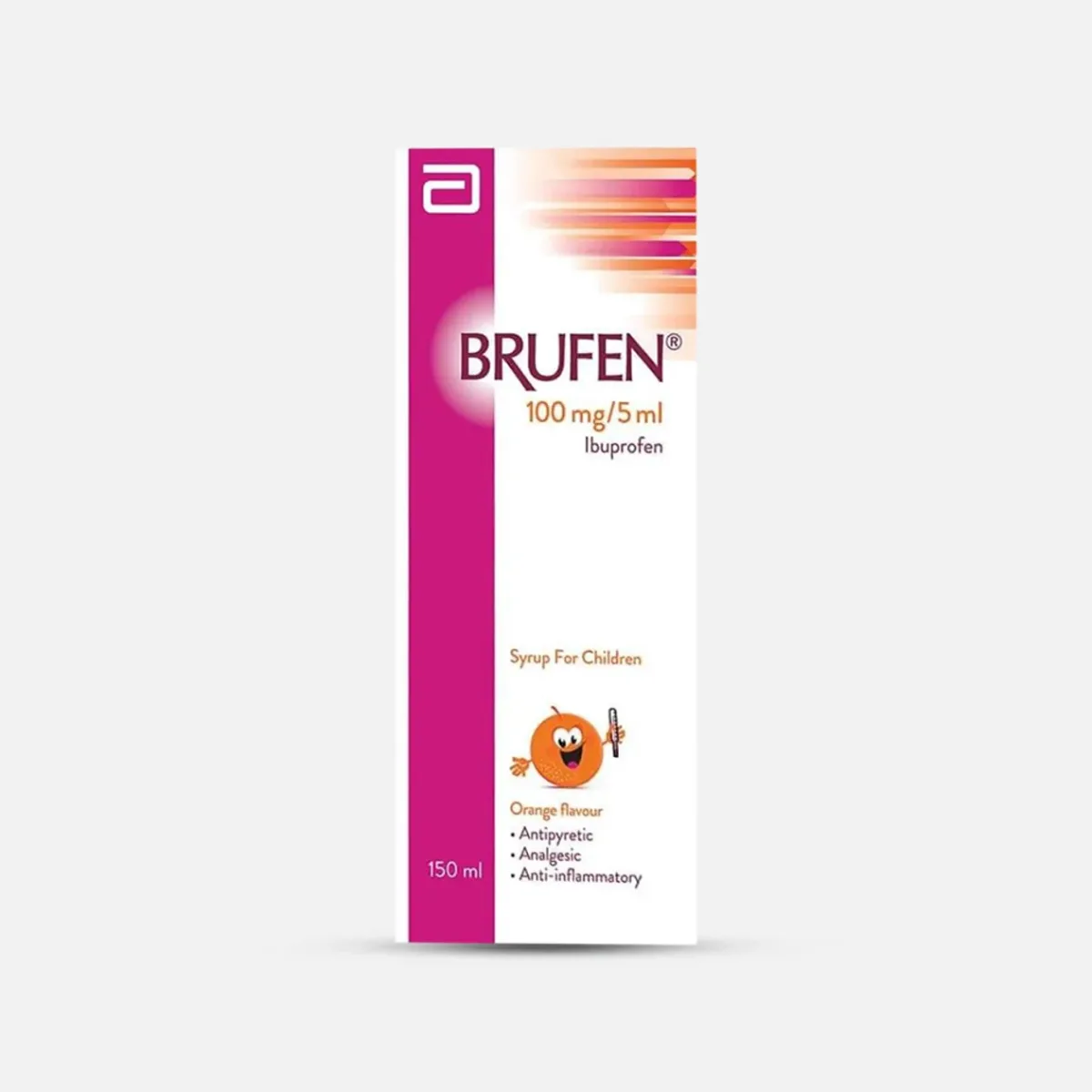 بروفين | شراب 100 مجم | 150 مل- Brufen syrup