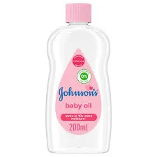 جونسون زيت للأطفال 200 مل - johnson's baby oil 200 ml
